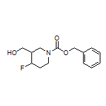 (1-Cbz-4-fluoropiperidin-3-yl)methanol
