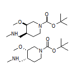 1-(cis-1-Boc-3-methoxy-4-piperidyl)-N-methylmethanamine