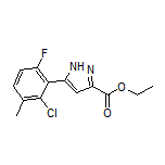 Ethyl 5-(2-Chloro-6-fluoro-3-methylphenyl)-1H-pyrazole-3-carboxylate