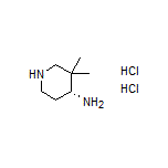 (R)-3,3-Dimethylpiperidin-4-amine Dihydrochloride