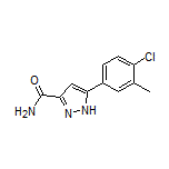 5-(4-Chloro-3-methylphenyl)-1H-pyrazole-3-carboxamide