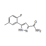 5-(2-Fluoro-5-methylphenyl)-1H-pyrazole-3-carboxamide