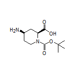 (2S,4R)-4-Amino-1-Boc-piperidine-2-carboxylic Acid