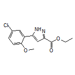 Ethyl 5-(5-Chloro-2-methoxyphenyl)-1H-pyrazole-3-carboxylate