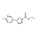 Ethyl 5-(6-Methylpyridin-3-yl)-1H-pyrazole-3-carboxylate