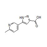 5-(6-Methylpyridin-3-yl)-1H-pyrazole-3-carboxylic Acid