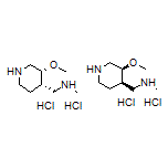 1-(cis-3-Methoxy-4-piperidyl)-N-methylmethanamine Dihydrochloride