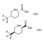 cis-5-(Trifluoromethyl)piperidine-2-carboxylic Acid Hydrochloride