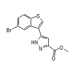 Methyl 5-(5-Bromobenzo[b]thiophen-3-yl)-1H-pyrazole-3-carboxylate