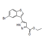 Ethyl 5-(5-Bromobenzo[b]thiophen-3-yl)-1H-pyrazole-3-carboxylate