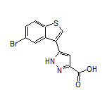 5-(5-Bromobenzo[b]thiophen-3-yl)-1H-pyrazole-3-carboxylic Acid
