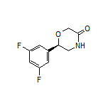 (R)-6-(3,5-Difluorophenyl)morpholin-3-one