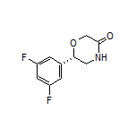 (S)-6-(3,5-Difluorophenyl)morpholin-3-one