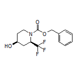 (2R,4S)-1-Cbz-2-(trifluoromethyl)piperidin-4-ol