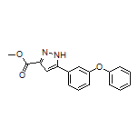 Methyl 5-(3-Phenoxyphenyl)-1H-pyrazole-3-carboxylate