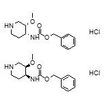 cis-N-Cbz-3-methoxypiperidin-4-amine Hydrochloride