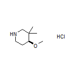 (S)-4-Methoxy-3,3-dimethylpiperidine Hydrochloride