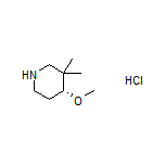 (R)-4-Methoxy-3,3-dimethylpiperidine Hydrochloride