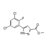 Methyl 5-(3,5-Dichloro-2-fluorophenyl)-1H-pyrazole-3-carboxylate