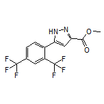 Methyl 5-[2,4-Bis(trifluoromethyl)phenyl]-1H-pyrazole-3-carboxylate