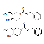 cis-1-Cbz-3-(hydroxymethyl)piperidin-4-ol