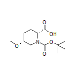 (2R,5R)-1-Boc-5-methoxypiperidine-2-carboxylic Acid