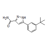 5-[3-(tert-Butyl)phenyl]-1H-pyrazole-3-carboxamide