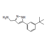 5-[3-(tert-Butyl)phenyl]-1H-pyrazole-3-methanamine