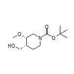 [(3S,4R)-1-Boc-3-methoxypiperidin-4-yl]methanol