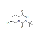 (2R,5S)-1-Boc-5-hydroxypiperidine-2-carboxylic Acid