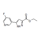 Ethyl 5-(5-Fluoropyridin-3-yl)-1H-pyrazole-3-carboxylate