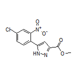 Methyl 5-(4-Chloro-2-nitrophenyl)-1H-pyrazole-3-carboxylate