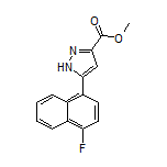 Methyl 5-(4-Fluoronaphthalen-1-yl)-1H-pyrazole-3-carboxylate