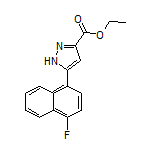 Ethyl 5-(4-Fluoronaphthalen-1-yl)-1H-pyrazole-3-carboxylate