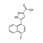 5-(4-Fluoronaphthalen-1-yl)-1H-pyrazole-3-carboxylic Acid