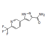 5-[6-(Trifluoromethyl)pyridin-3-yl]-1H-pyrazole-3-carboxamide