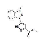 Methyl 5-(1-Methyl-1H-indazol-3-yl)-1H-pyrazole-3-carboxylate