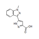 5-(1-Methyl-1H-indazol-3-yl)-1H-pyrazole-3-carboxylic Acid