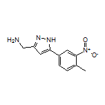 5-(4-Methyl-3-nitrophenyl)-1H-pyrazole-3-methanamine