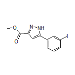 Methyl 5-(3-Iodophenyl)-1H-pyrazole-3-carboxylate