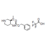 (3R,4R)-N-Cbz-3-methoxypiperidin-4-amine Trifluoroacetate
