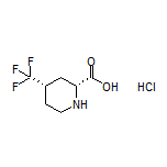 (2R,4S)-4-(Trifluoromethyl)piperidine-2-carboxylic Acid Hydrochloride