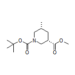 Methyl (3S,5R)-1-Boc-5-methylpiperidine-3-carboxylate