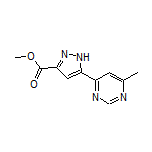 Methyl 5-(6-Methylpyrimidin-4-yl)-1H-pyrazole-3-carboxylate