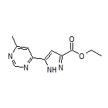 Ethyl 5-(6-Methylpyrimidin-4-yl)-1H-pyrazole-3-carboxylate