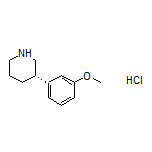 (S)-3-(3-Methoxyphenyl)piperidine Hydrochloride