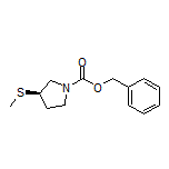 (R)-1-Cbz-3-(methylthio)pyrrolidine