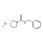 (S)-1-Cbz-3-(methylthio)pyrrolidine