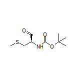 (R)-2-(Boc-amino)-3-(methylthio)propanal