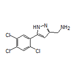 5-(2,4,5-Trichlorophenyl)-1H-pyrazole-3-methanamine